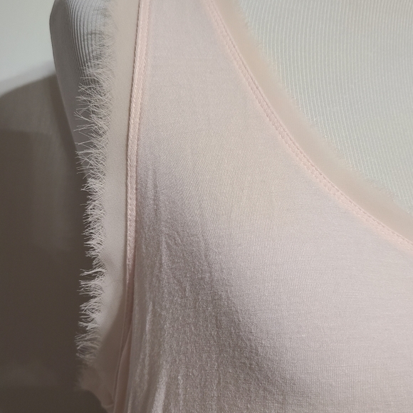 🌸 Anthro Bordeaux Pink Chiffon Tank - Picture 5 of 16